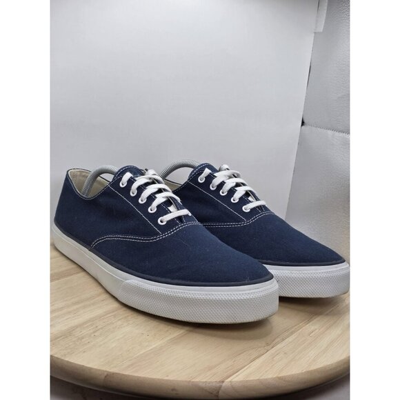Sperry Men's Striper II CVO Nautical BLUE WASHABLE STS21018  US 11.5 - Picture 5 of 10
